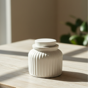 Handmade Escultural Plissado